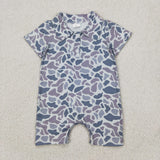 RTS toddler clothes matching clothing grey camo print  kids  boy clothing-2025.10.9