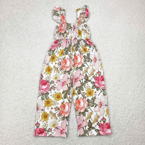SR3053  baby girl clothes flower girl summer  jumpsuit
