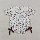 RTS kids matching clothing embroidery  mallard print clothing baby summer clothing-2025.12.18