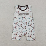 RTS kids matching clothing embroidery  mallard print clothing baby summer clothing-2025.12.18