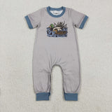 RTS kids matching clothing hunting print clothing baby boy summer romper-2026.2.5