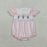 RTS Matching clothing embroidery cross print clothing baby easter summer clothing-2026.3.6