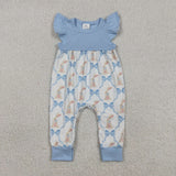 RTS kids matching clothing bunny print clothing girl easter clothing-2026.2.4