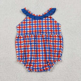 SR3835 baby girl clothes embroidery farm life print toddler girl summer bubble