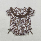 SR3888   baby girl clothes embroidery smocked bestie print toddler girl summer bubble