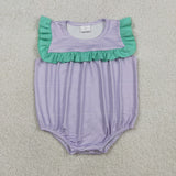 RTS Matching kids clothing purple print clothing girl summer clothing-2026.4.14