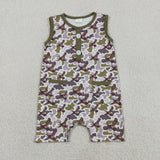 RTS  Matching clothing kids mallard  print baby boy summer clothing-2026.5.11