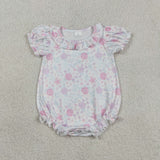 RTS Matching kids clothing rose print clothing girl summer clothing-2026.4.2