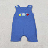 RTS Matching kids clothing embroidery snails print clothing baby summer clothing-2026.5.1