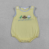 RTS Matching kids clothing embroidery cartoon print clothing baby summer clothing-2026.5.14