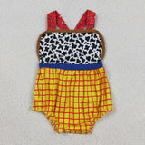 RTS  Matching clothing cartoon print clothing baby summer bubble-2026.5.5