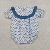 SR4141  baby clothes embroidery daddy’s girl print toddler girl summer bubble