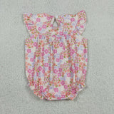 SR4142   baby clothes embroidery love dad print toddler girl summer bubble