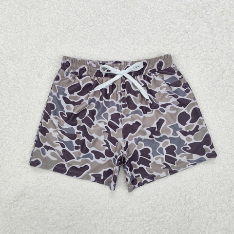 SS0079 Baby boys camo swim trunks