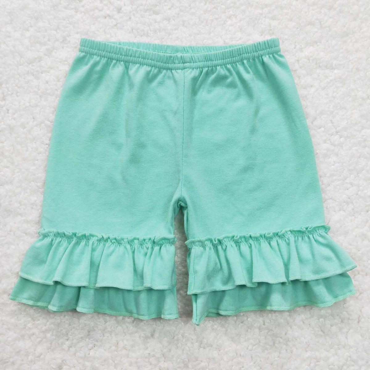 SS0180 baby girl clothes girl summer shorts toddler bottom ruffles sho ...