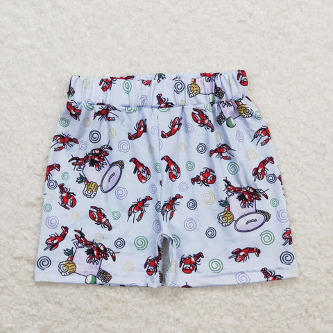 SS0220 toddler clothes crawfish boy summer shorts