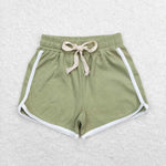 SS0324 toddler clothes summer shorts bottom green  baby girl summer bottom