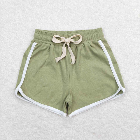 SS0324 toddler clothes summer shorts bottom green  baby girl summer bottom