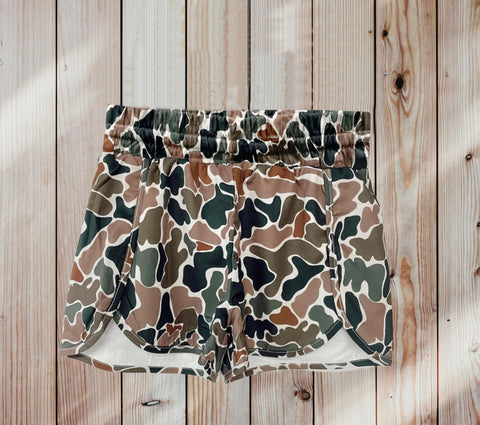 SS0355 pre-order adult clothes camouflage adult women summer shorts