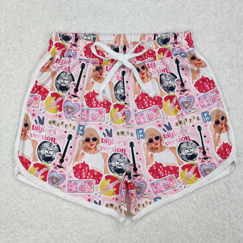 SS0420   adult clothes 1989 singer adult women summer shorts