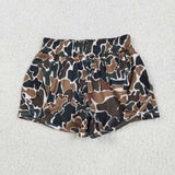 SS0465   baby girl clothes black leopard print girl summer yoga shorts