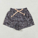 SS0480   baby boy clothes leopard print boy summer shorts yoga shorts