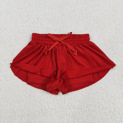 RTS toddler clothes matching clothing solid color shorts kids summer clothing