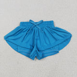 RTS toddler clothes matching clothing solid color shorts kids summer clothing
