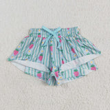 SS0580   baby girl clothes strawberry girl summer shorts