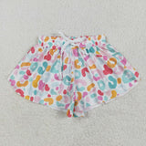 SS0592   baby girl clothes color leopard print girl summer shorts