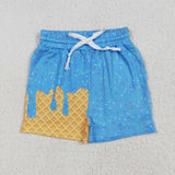 RTS toddler clothes matching clothing ice cream shorts baby summer clothes-2025.8.6