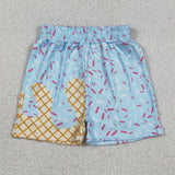 RTS toddler clothes matching clothing ice cream shorts baby summer clothes-2025.12.11