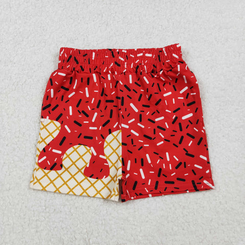 SS0637  baby boy clothes ice cream print boy summer shorts