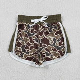 RTS toddler clothes matching clothing  camo print shorts baby boy summer clothes-2025.12.30