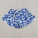 SS0812  baby girl clothes state camo print girl yoga summer shorts