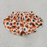 SS0816  baby girl clothes state camo print girl yoga summer shorts