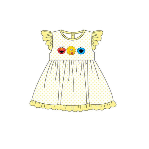 Order Deadline:22th Apr. Split order baby girl clothes cartoon girl summer dress