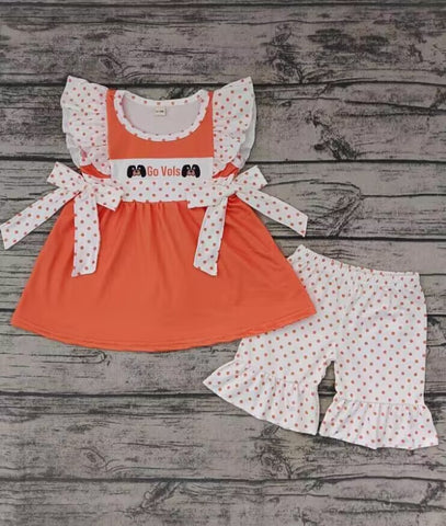 Order Deadline:6th Apr.Split order toddler clothes state girl summer set