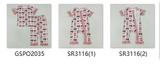 RTS kids matching clothing cowboy bows print clothing girl fall clothing-2025.7.4
