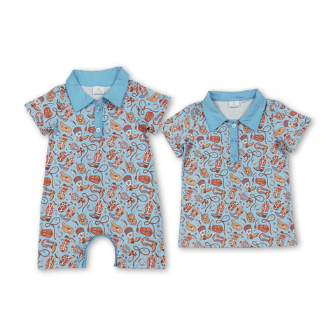 RTS kids matching clothing boost print clothing boy summer clothing-2025.7.2