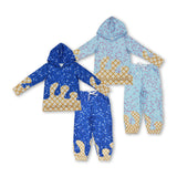 RTS kids matching clothing Ice cream print clothing baby boy winter clothing-2025.10.14