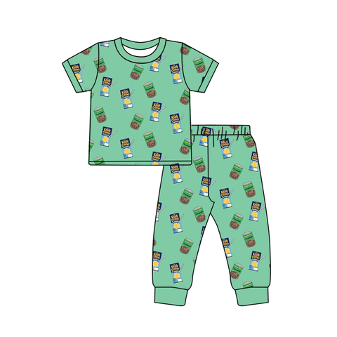 Order Deadline:28th Nov. Split order baby boy clothes green boy winter set