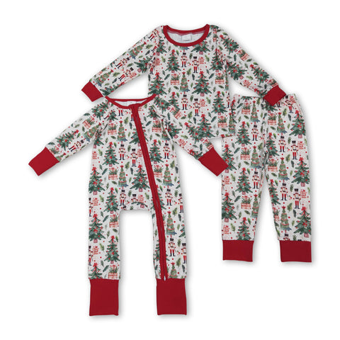 RTS kids matching clothing cartoon print clothing boy christmas winter pajamas clothing-2025.10.14