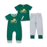 RTS kids matching clothing embroidery truck print clothing boy spring clothing-2025.12.3