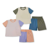 RTS Matching kids clothing berries print clothing baby girl summer clothing-2026.6.1