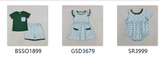 RTS  Matching clothing kids mallard print print baby summer clothing-2026.4.28