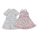 RTS kids matching clothing golf print clothing girl summer yoga clothing-2026.3.6