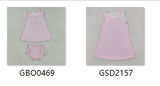 RTS kids matching clothing pink bows print clothing summer clothing-2025.8.25