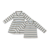 RTS kids matching clothing stripe print clothing baby mardi gras clothing-2025.10.29