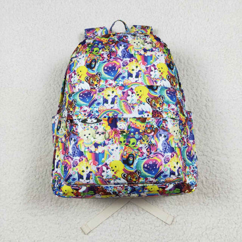 Lisa frank cartoon children backpack